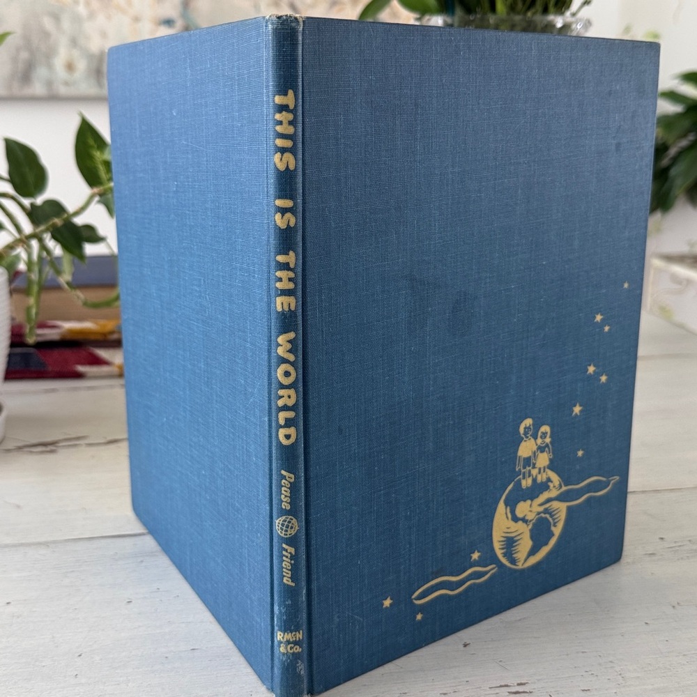 1946 ‘This is the World’ Vintage Children’s Book by Pease - Rand McNally - Picture 4 of 16